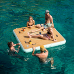 People lounging on the view Inflatable Dock 7 Classic