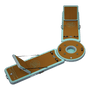 Front angled view of the Inflatable Hangout Lounge Bar Duo
