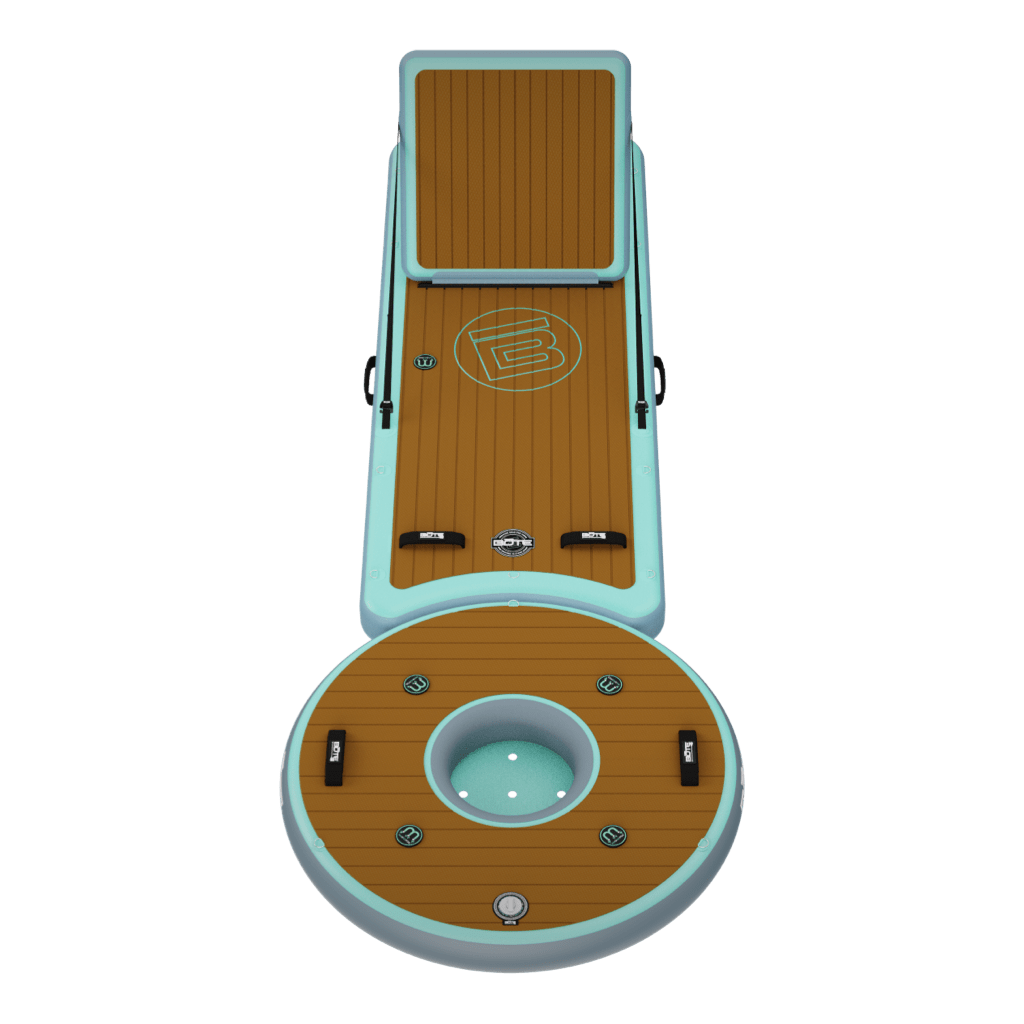Front angled view of the Inflatable Hangout Lounge Bar Solo