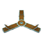Top angled view of the Inflatable Hangout Lounge Bar Trio