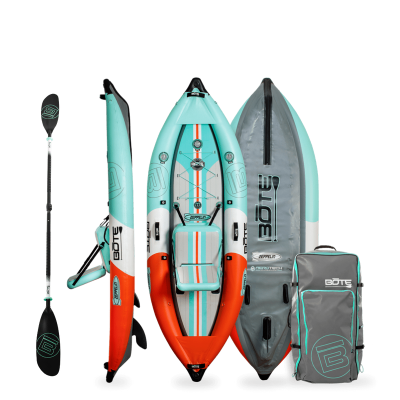 Zeppelin Aero 10′ Classic Seafoam Inflatable Kayak | BOTE Zeppelin Aero 10′ Classic Seafoam Inflatable Kayak | BOTE