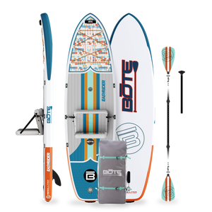 Full EasyRider Aero 10'4" Native Tides package with board, seat, bag, paddle, and pump.