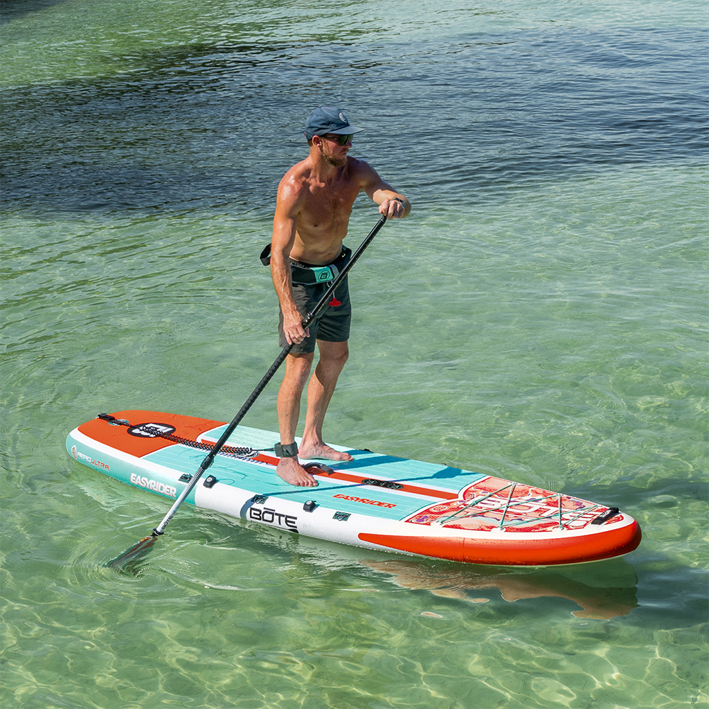 Shallow Paddle Beginner Inflatable Paddle Board — SUP & Kayak | BOTE