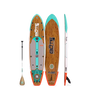 Front, Side, and Back of Flood 10'6" Classic Cypress Paddle Board