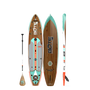 Top, side, and bottom view of the HD 10′6″ Classic Mangrove Paddle Board