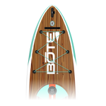 Zoomed in view of the nose area on HD 10′6″ Classic Mangrove Paddle Board