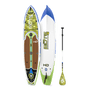 Top and bottom angled view of the HD 10′6″ Native Nalu Paddle Board