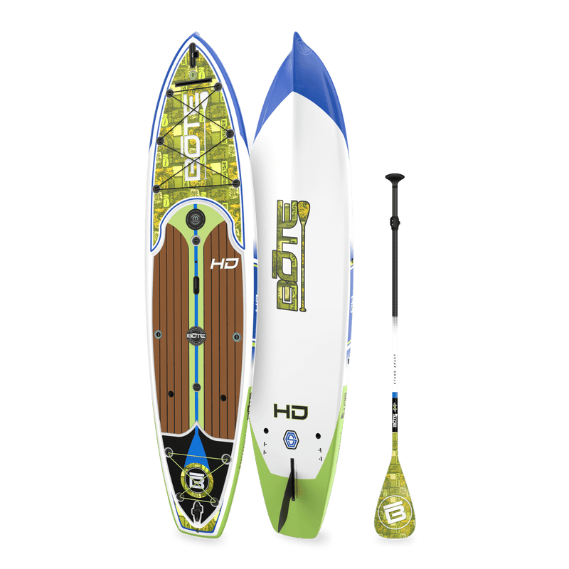 Top and bottom angled view of the HD 10′6″ Native Nalu Paddle Board