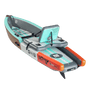 Back angle view of the Deus Aero kayak in Classic Cypress