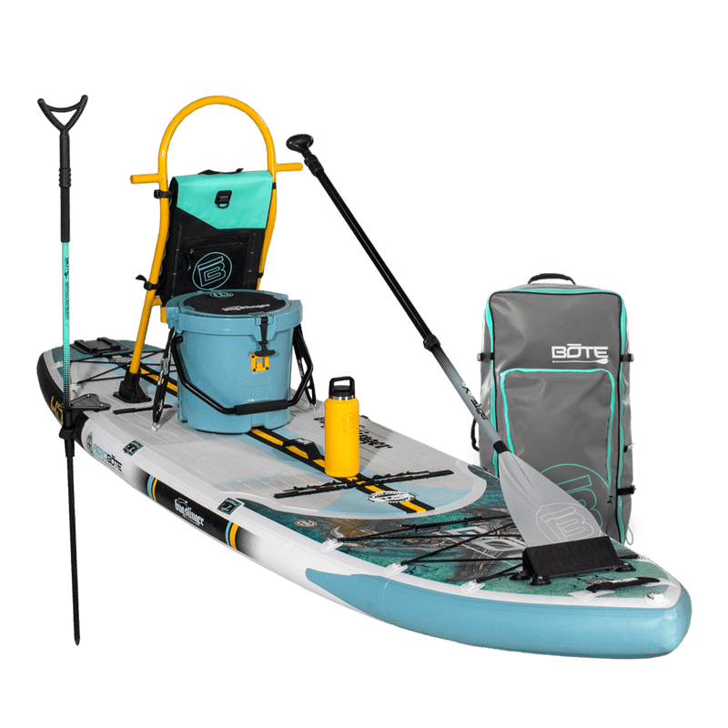 HD Aero 11′6″ Bug Slinger® Warbirds Inflatable Paddle Board Fishing Package