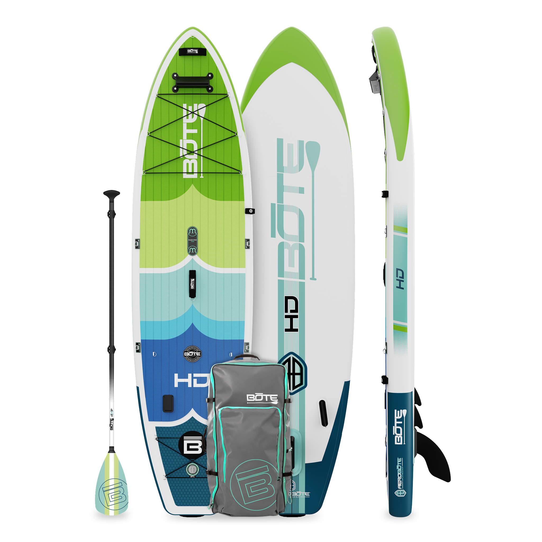 HD Aero MAGNEPOD™ Duo Inflatable Paddle Board | iSUP | BOTE