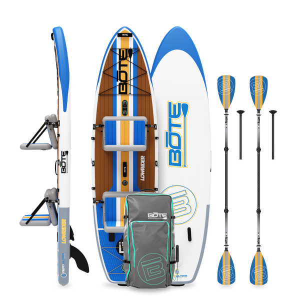 LowRider Aero Tandem Duo Paddle Board | SUP Kayak Hybrid | BOTE