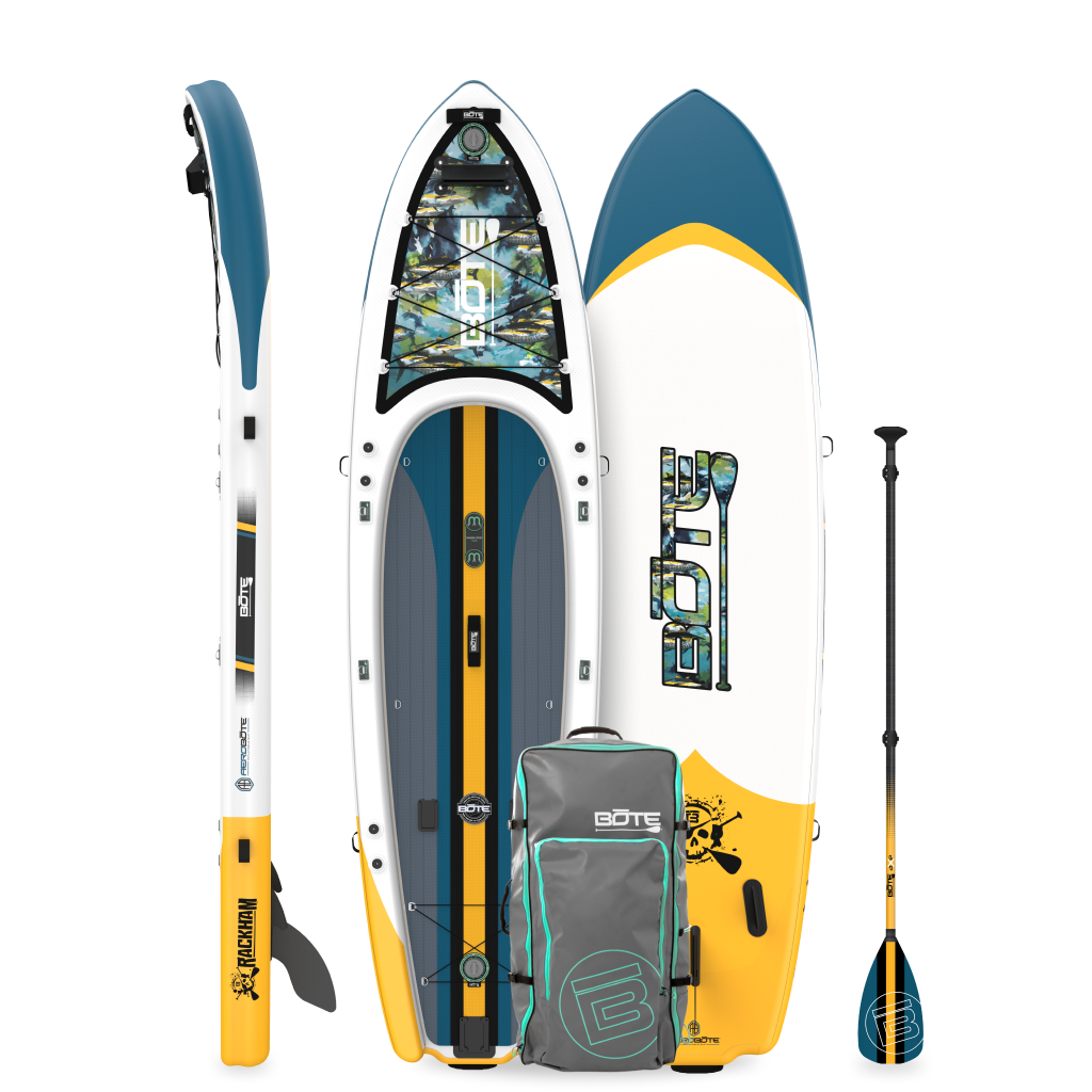 BOTE Rackham Aero Inflatable Fishing SUP – Built to Rig
