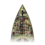 Zoomed in nose view of the Rackham 12′ Verge Paddle Board