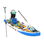 Front angled view of the Rackham Aero 12′4″ Native Fusion Apex Inflatable Paddle Board Package