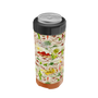 A direct front view of the MAGNEChill Can Cooler Slim Native Sendero, highlighting its main design and branding elements.