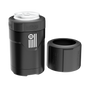 Side view of the black MAGNEChill drink holder
