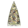 Nose area of the Rackham 14' Verge Camo Paddle Board
