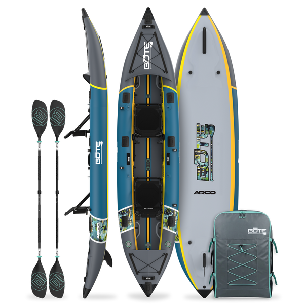 accessories for a 2 person ocean fishing kayak BOTE Argo Aero Color:Tequila Sunrise Craw Daiwa AIRD-X Braiding-X Casting Frog-style bait Look no further