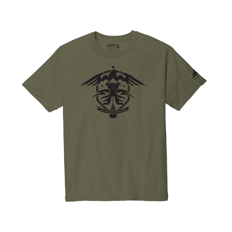 Front view of the Men's Folds of Honor Tee