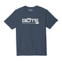 Front view of the Men's Logo Navy Tee Shirt