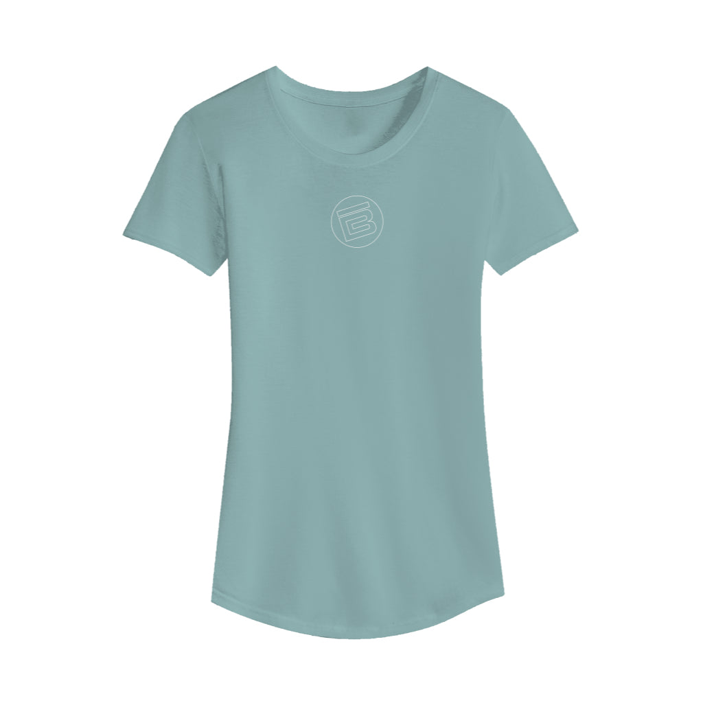 Front view the Womens Fin Tee Shirt