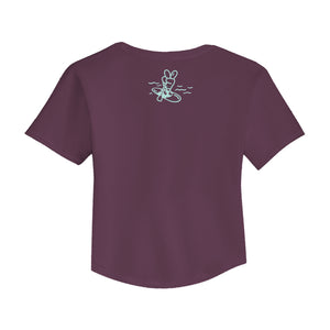 Back view the Womens Peace Tee Shirt