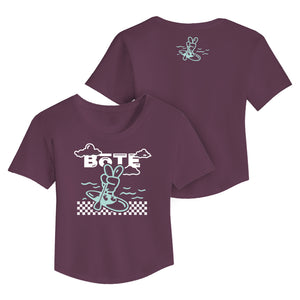 Front and back image of the Womens Peace Tee Shirt