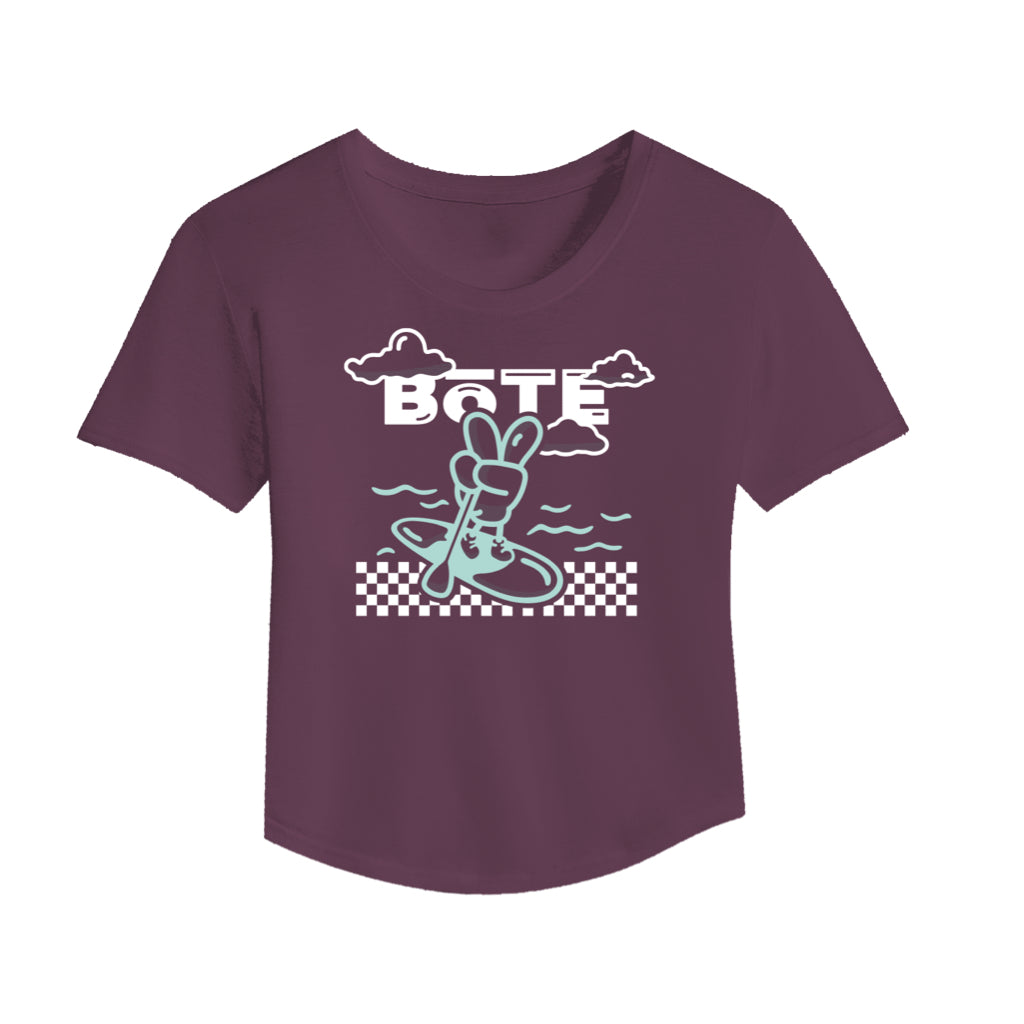 Front view of the Womens Peace Tee Shirt