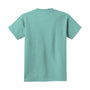 Back view the Youth Logo Tee Shirt Sea Foam