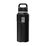 A direct front view of the BOTE Nation MAGNEBottle 36oz with Cap, highlighting its main design and branding elements.