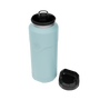 A detailed image of the MAGNEBottle 36oz with Cap Steel Blue, showing its design and key features.