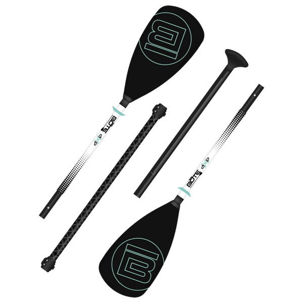 4-Piece Hybrid Adjustable Aluminum Paddle Black | BOTE
