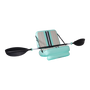 Image of paddle seat and paddle