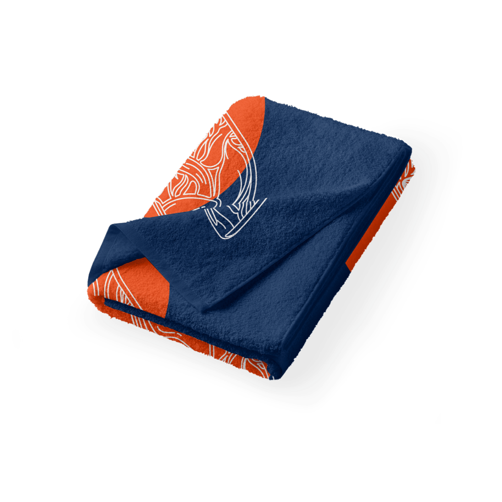 Folded towel