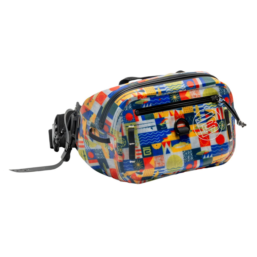 Front angled view of the Highwater Belt Pack Fischer Topwater