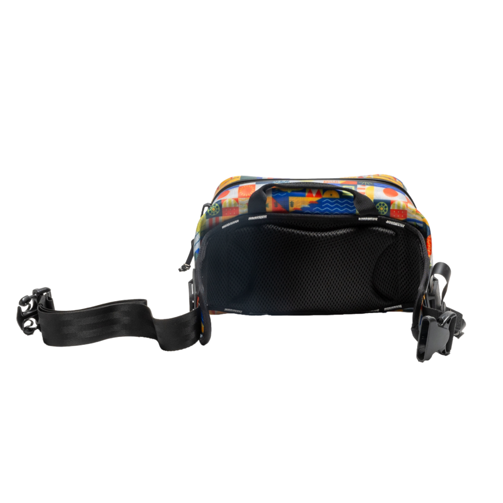 Rear view of the Highwater Belt Pack Fischer Topwater