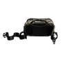 Bottom view of Highwater Belt Pack Verge Camo with mesh back panel and webbing straps.