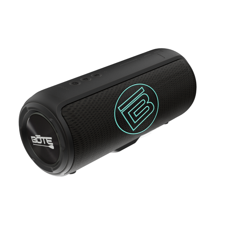 Side view of speaker