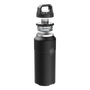 A detailed image of the MAGNEBottle 36oz with Cap Black, showing its design and key features.