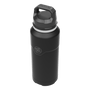 A detailed image of the MAGNEBottle 36oz with Cap Black, showing its design and key features.