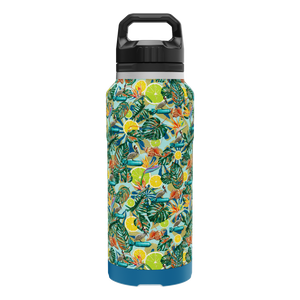 A detailed image of the MAGNEBottle 36oz with Cap Native Bombardier, showing its design and key features.