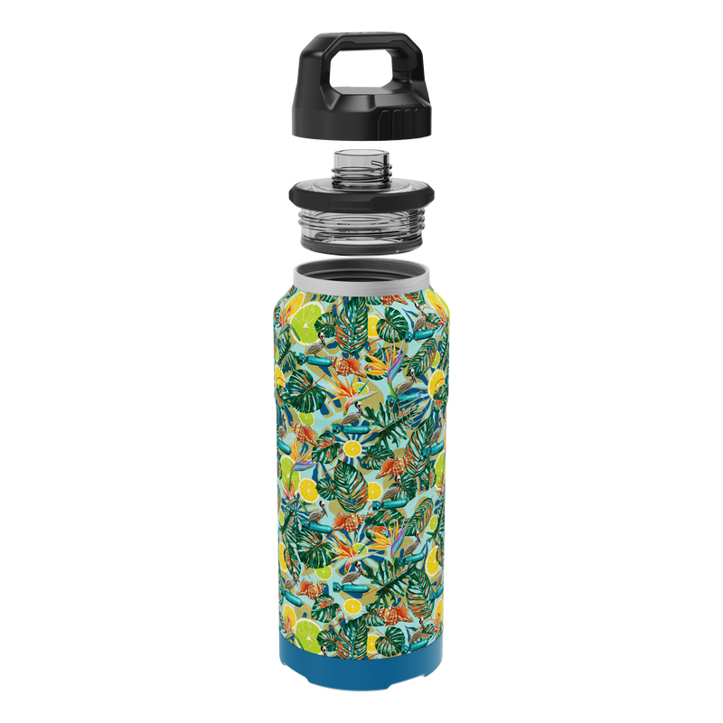 A detailed image of the MAGNEBottle 36oz with Cap Native Bombardier, showing its design and key features.