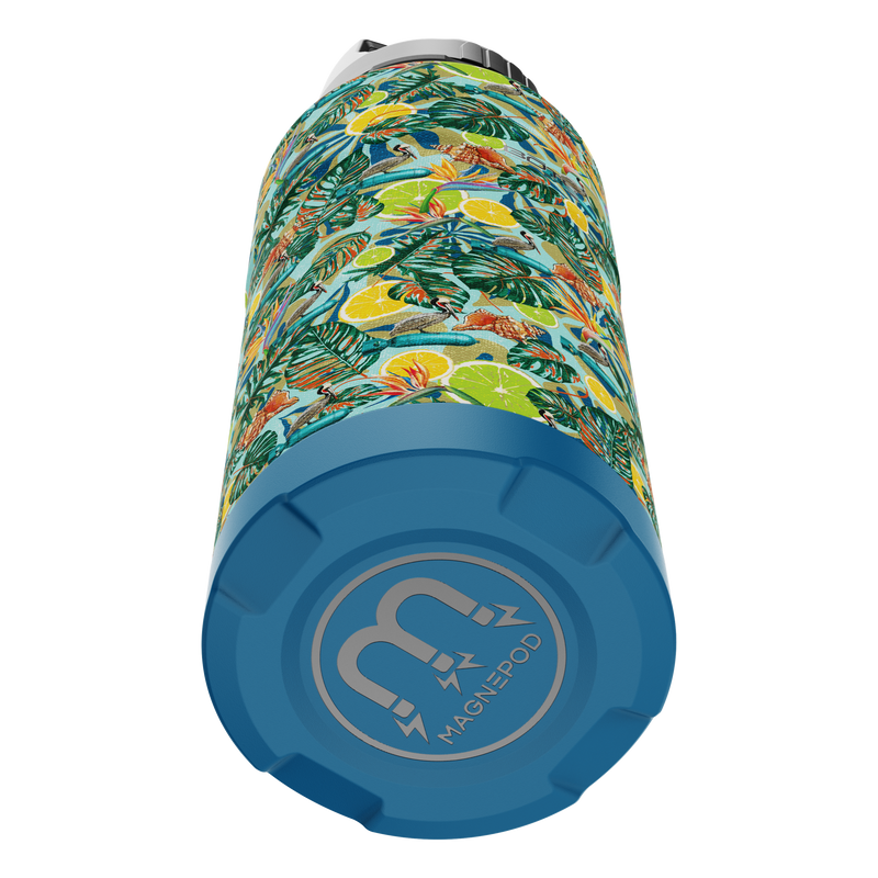 A detailed image of the MAGNEBottle 36oz with Cap Native Bombardier, showing its design and key features.
