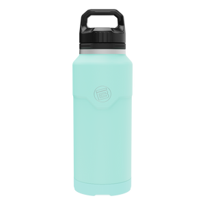 A detailed image of the MAGNEBottle 36oz with Cap Seafoam, showing its design and key features.