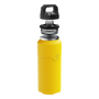 A detailed image of the MAGNEBottle 36oz with Cap Yellow, showing its design and key features.