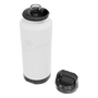 A detailed image of the MAGNEBottle 36oz with Cap White, showing its design and key features.