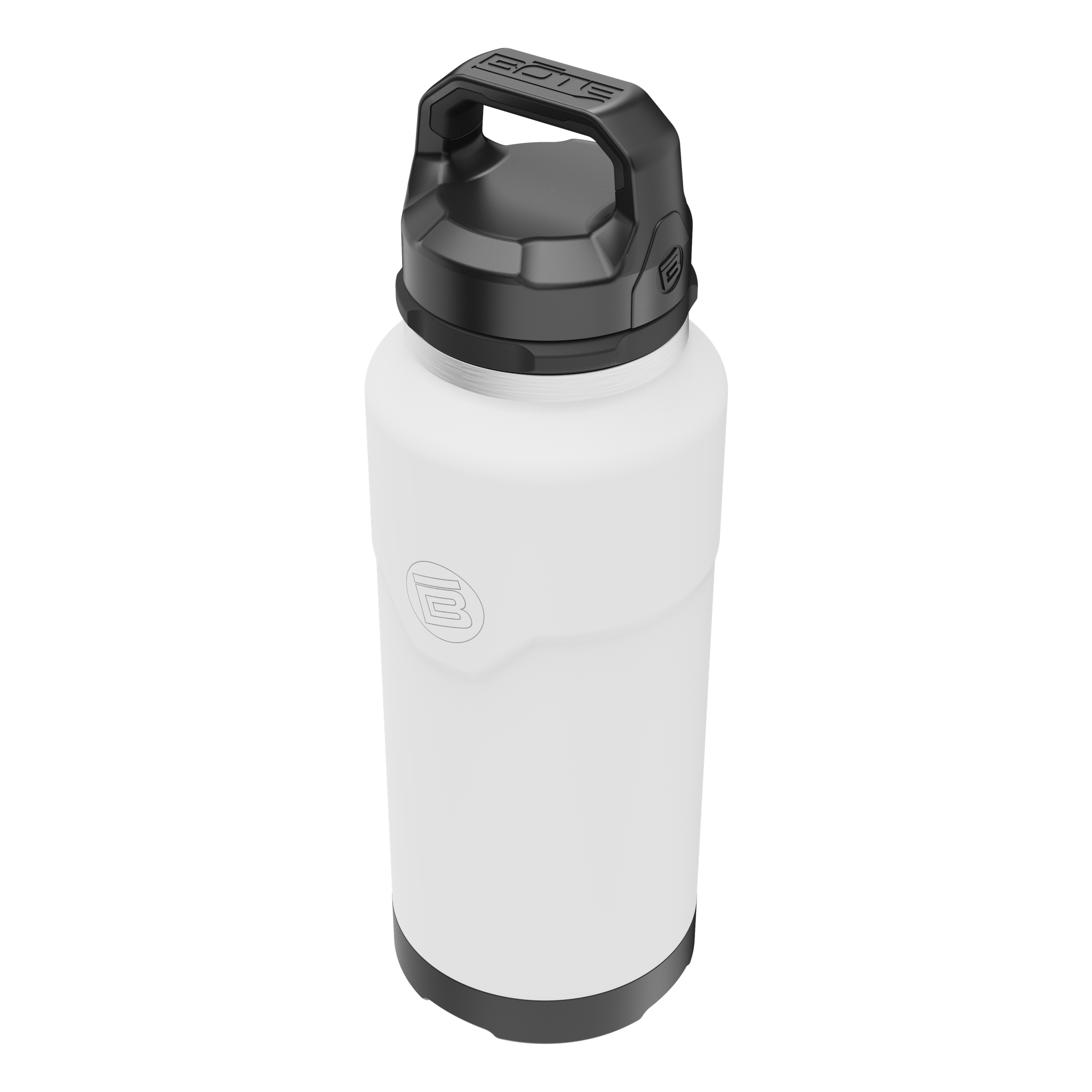 A detailed image of the MAGNEBottle 36oz with Cap White, showing its design and key features.