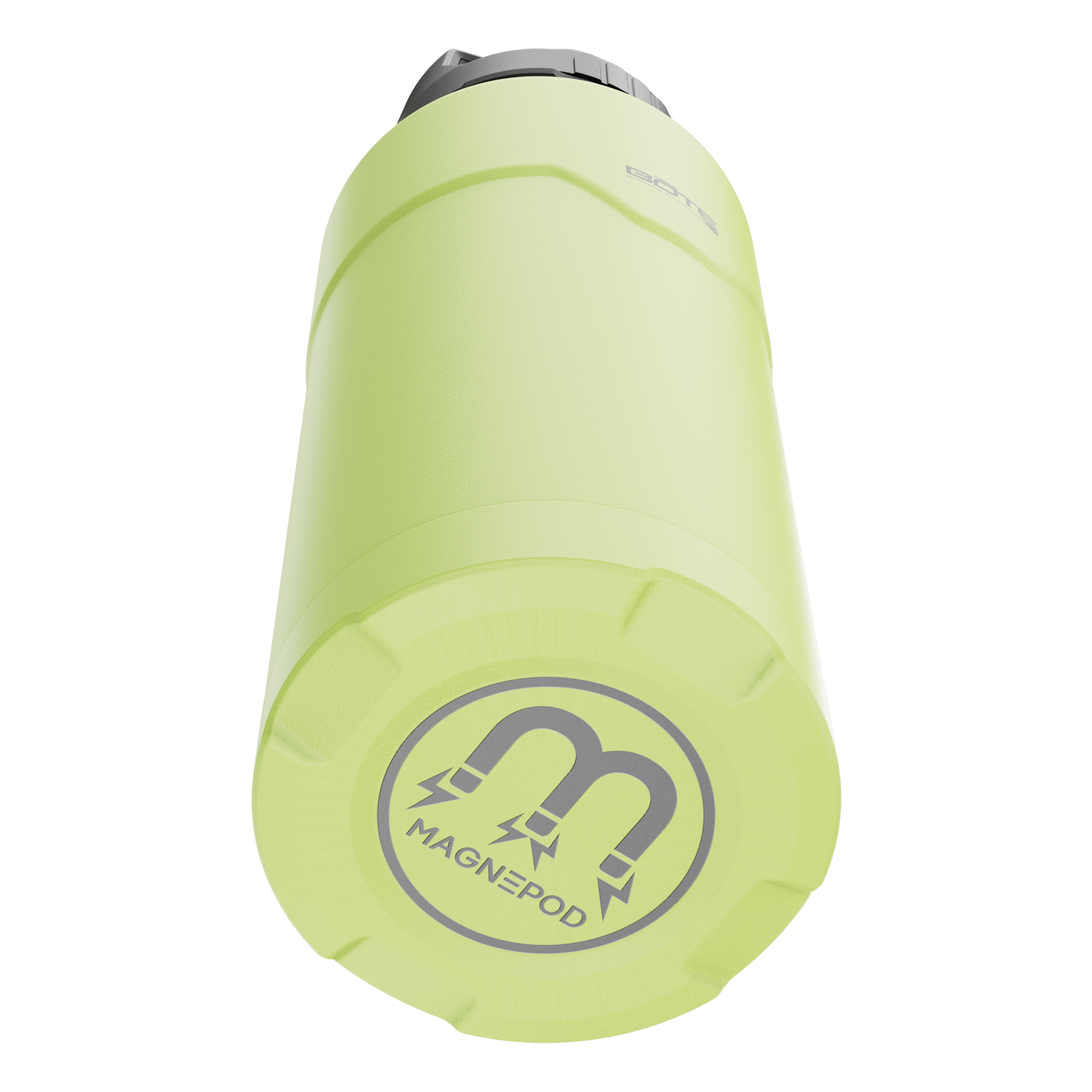 A detailed image of the MAGNEBottle 36oz with Cap Lime, showing its design and key features.