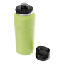 A detailed image of the MAGNEBottle 36oz with Cap Lime, showing its design and key features.